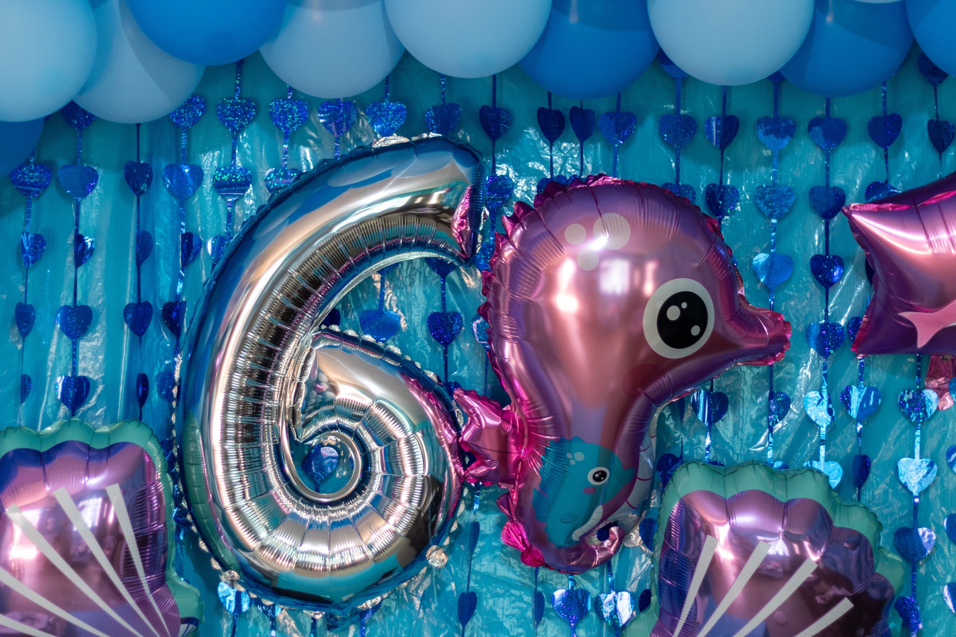kids birthday party design under the sea